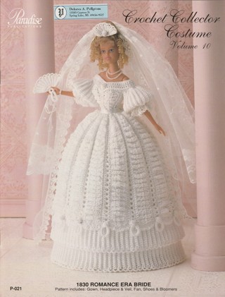 Crochet a Wedding Dress for Barbie or Doll #10