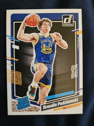 2023-24 Donruss Rated Rookie Brandin Podziemski