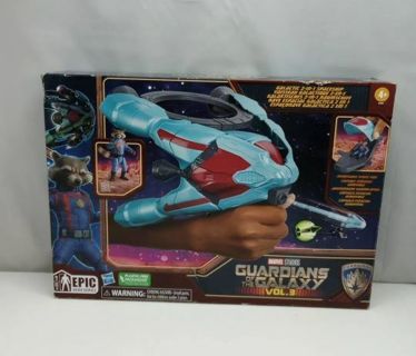 Marvel Guardians of The Galaxy Vol. 3 Galactic Spaceship Action Figure Blaster Brand New