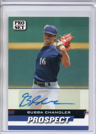 2022 Leaf Bubba Chandler Autograph