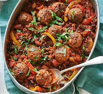 chili meatball casserole recipe,card