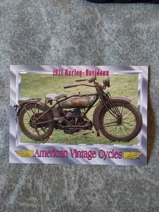 American Vintage Cycles Trading Card # 46