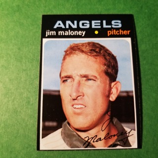 1971 Topps Vintage Baseball Card # 645 - JIM MAHONEY - ANGELS - NRMT/MT
