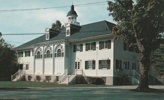 Vintage Unused Postcard: ginz: Massachusetts: Stockbridge Playhouse, Stockbridge