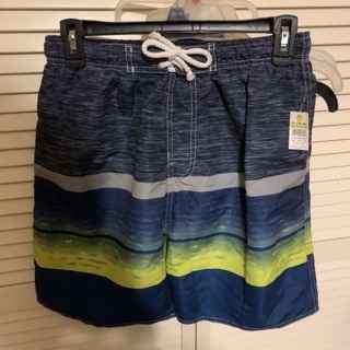 NEW WITH TAG SWIMMING TRUNKS/SHORTS=ELASTIC WAIST,LONG SHORTS-BOYS XL