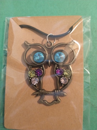 owl necklace free shipping