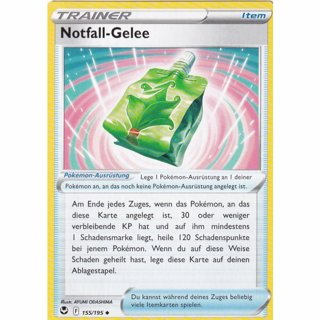  Tradingcard - Pokemon 2022 german Notfall-Gelee 155/195 
