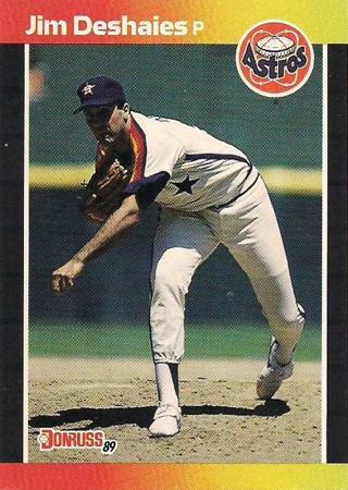 Jim Deshaies 1989 Donruss Houston Astros