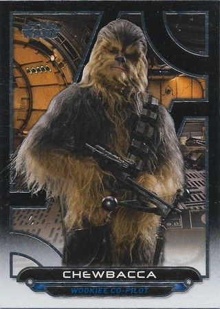 2017 Star Wars Galactic Files Reborn #TFA11 Chewbacca