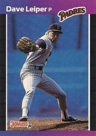 Tradingcard - MLB - 1989 Donruss - #465 - Dave Leiper VAR - San Diego Padres