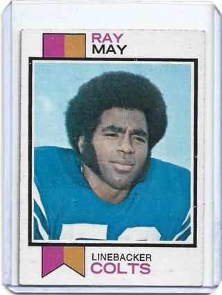 1973 TOPPS RAY MAY CARD