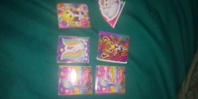 Lot of 6 Lisa frank stickers