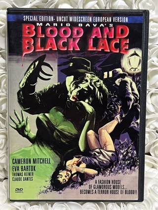 Blood and Black Lace DVD (1964) Mario Bava Giallo Uncut European Version