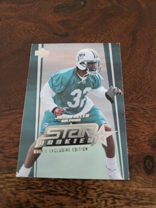 2006 Upper Deck Football trading card.