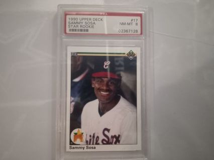 Sammy Sosa Rookie Card