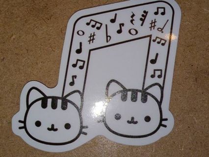 Cartoon one cute nice vinyl sticker no refunds I send all regular mail nice quality