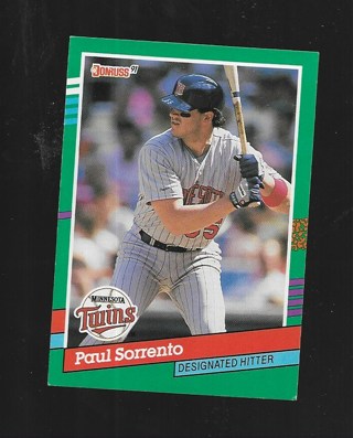 1991 DONRUSS PAUL SORRENTO #745