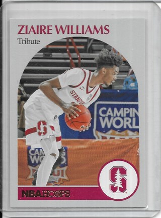 Ziaire Williams 2021-22 Chronicles Draft Hoops Retro Bronze #66