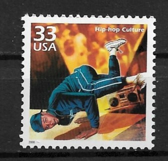 2000 Sc3190o Celebrate the Century: Hip Hop Culture MNH