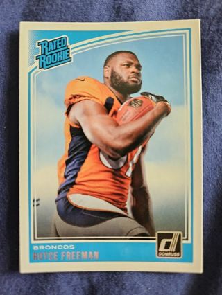 2018 Donruss Rated Rookie Royce Freeman