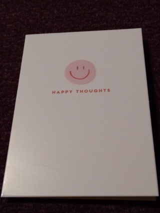 HAPPY THOUGHTS Notecard