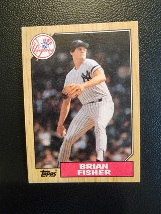 87 Topps Brian Fisher #316