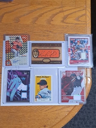 *MLB* Lot of 6 Autos/Jerseys (Some Numbered)