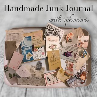 Handmade Junk Journal with Ephemera