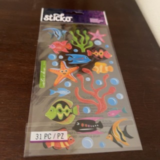 Sticko sea life creature stickers 