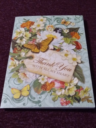 Friendship Greeting Card - Thank You 