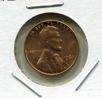 1961 P Lincon Memorial Cent-Uncirculated