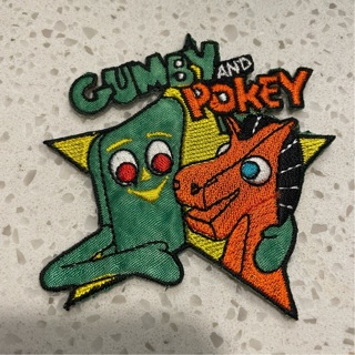 Vintage Gumby and pokey patch