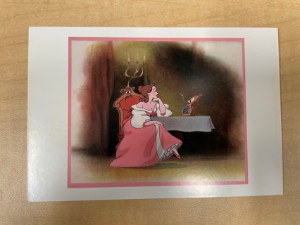 Beauty and the Beast Postcard 