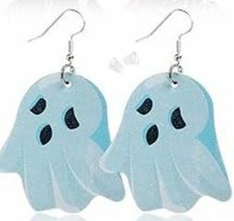 Faux Leather Halloween Earrings Style 27 (PLEASE READ DESCRIPTION