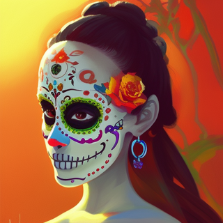 Listia Digital Collectible: Sugar Skull Rosalita