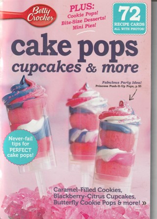 Soft Covered Recipe Book: Betty Crocker: Cake Pops