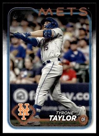 2024 Topps Series 2 Tyrone Taylor #455 New York Mets