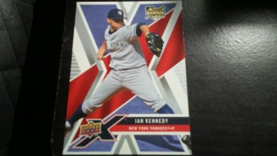 2008 UPPER DECK ROOKIE IAN KENNEDY NEW YORK YANKEES BASEBALL CARD# 66