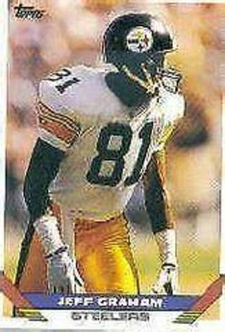 Jeff Graham 1993 Topps Pittsburgh Steelers