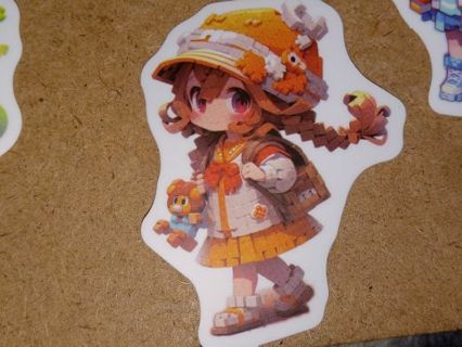 Anime one vinyl sticker no refunds regular mail only Very nice quality!