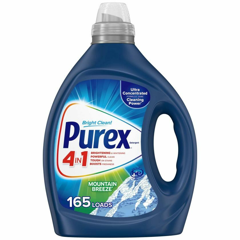 FREE: ⭐PUREX LAUNDRY DETERGENT 165 LOADS❤️