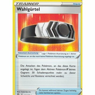 Tradingcard - Pokemon 2022 german Wahlgürtel 135/172 