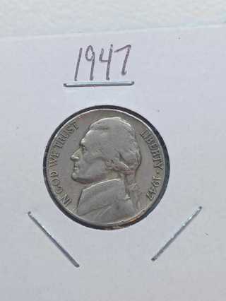 1947 Jefferson Nickel! 27