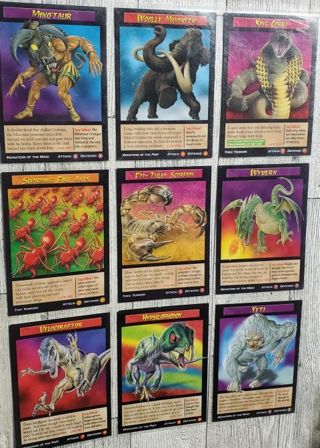 9 Weird N Wild Creatures Cards