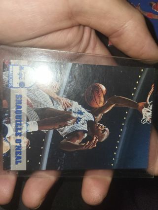 Nba hoops shaq rookie card