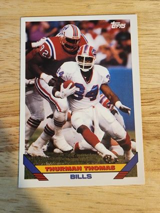 93 Topps Thurman Thomas #308