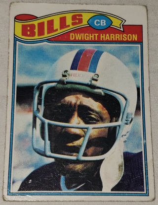 ♨️♨️ 1977 Topps Dwight Harrison Football card # 82 Buffalo Bills  ♨️♨️ 