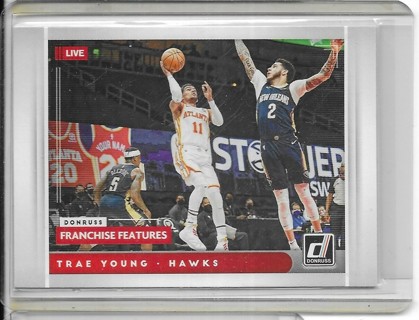 Trae Young 2021-22 Donruss FRanchise Features #3