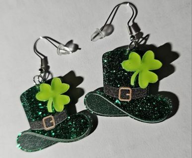 Irish Green Earrings