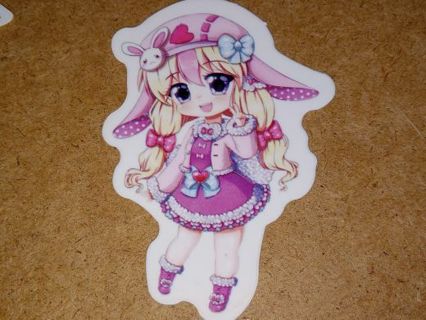 Girl new one vinyl sticker no refunds regular mail only Very nice these are all nice